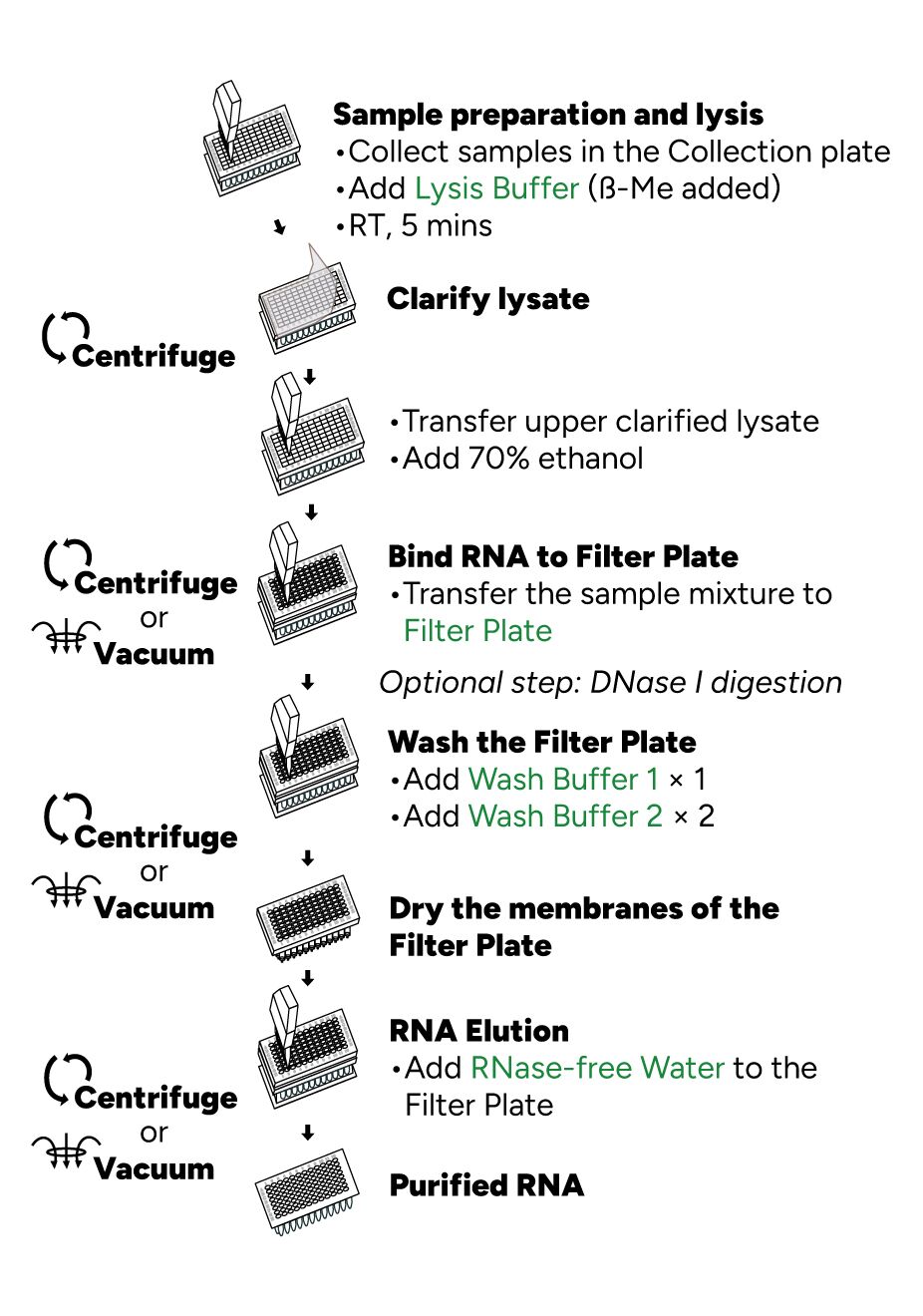 FavorPrep 96-Well Total RNA Kit Protocol