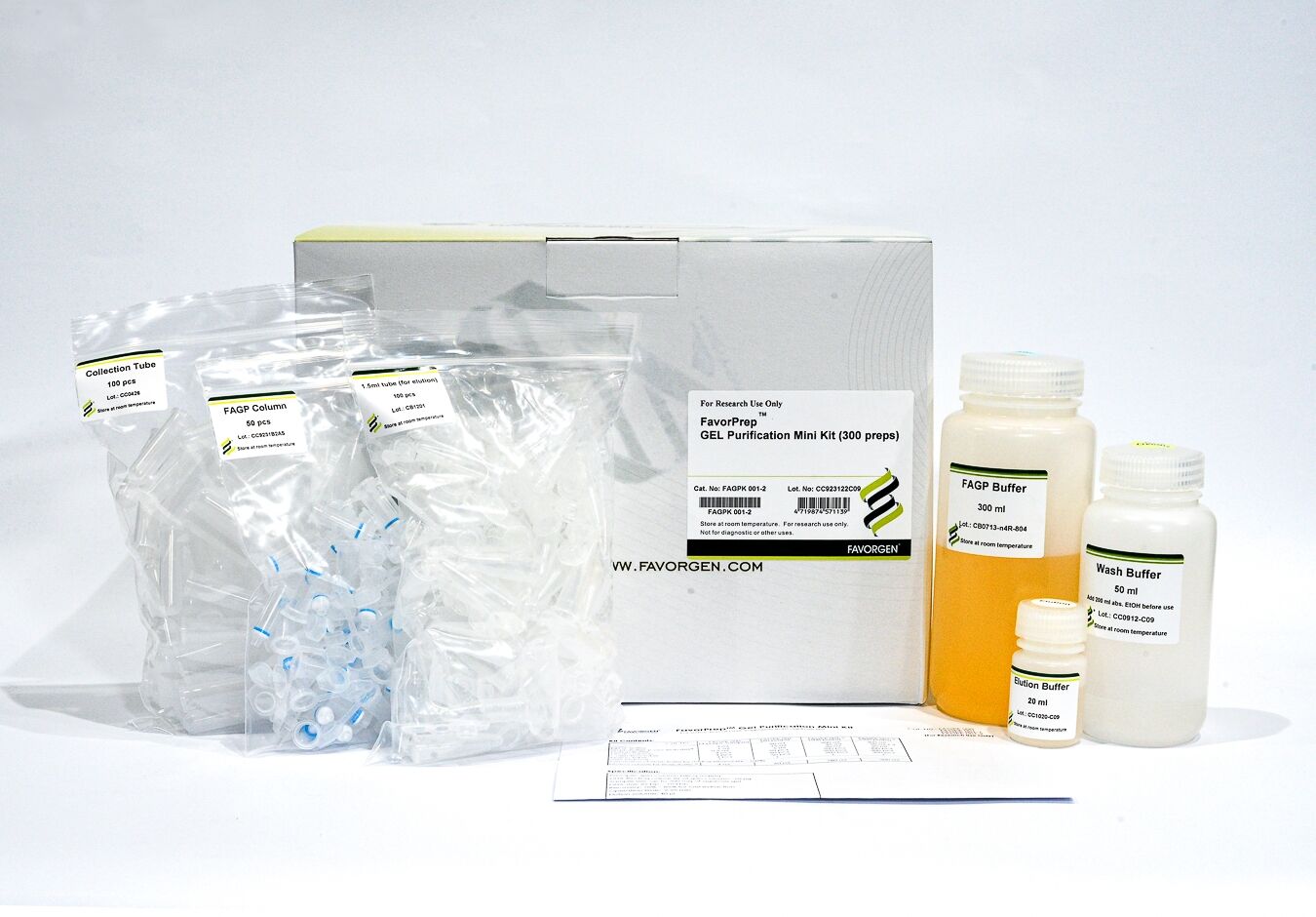 FavorPrep GEL Purification Mini Kit
