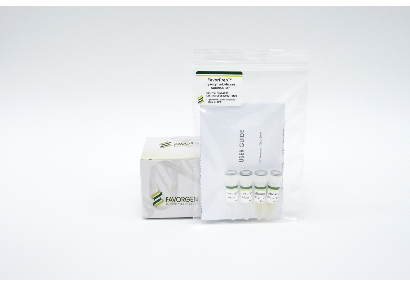 FavorPrep Lysozyme / Lyticase Solution Set