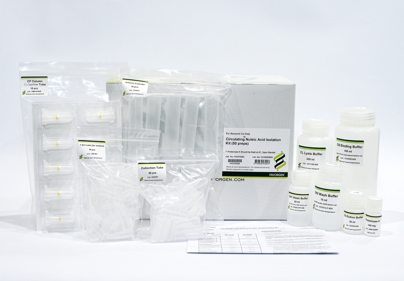 FavorPrep Circulating Nucleic Acid Isolation Kit