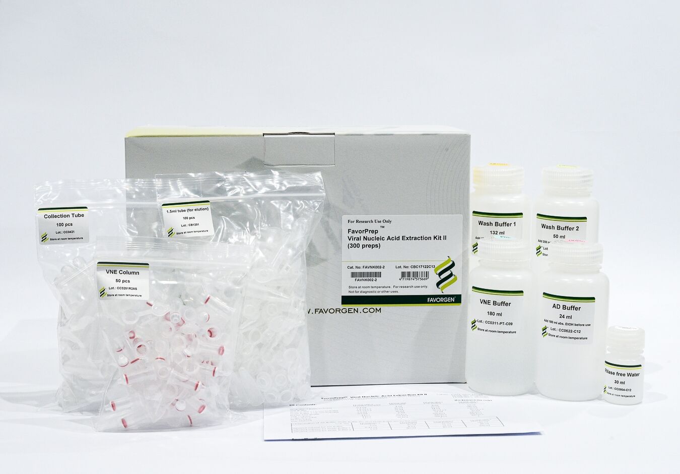 FavorPrep Viral Nucleic Acid Extraction Kit