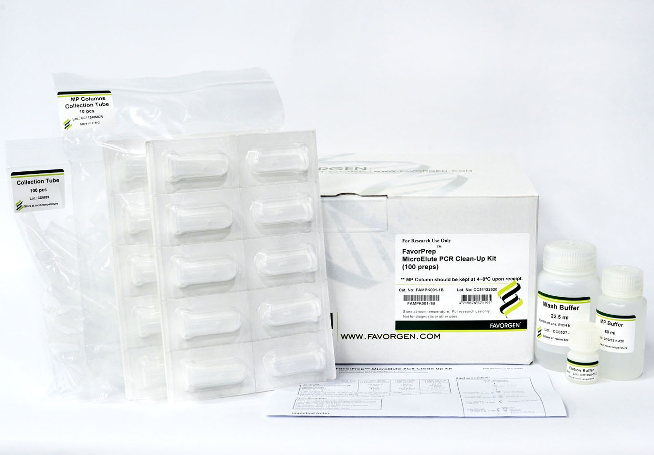 FavorPrep MicroElute PCR Clean Up Kit