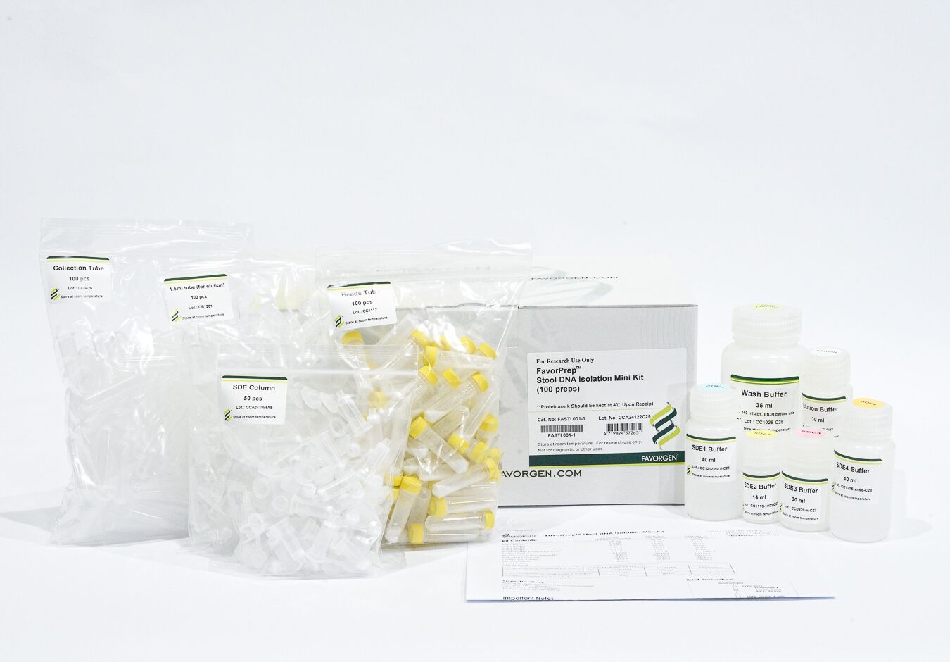 FavorPrep Stool DNA Isolation Kit