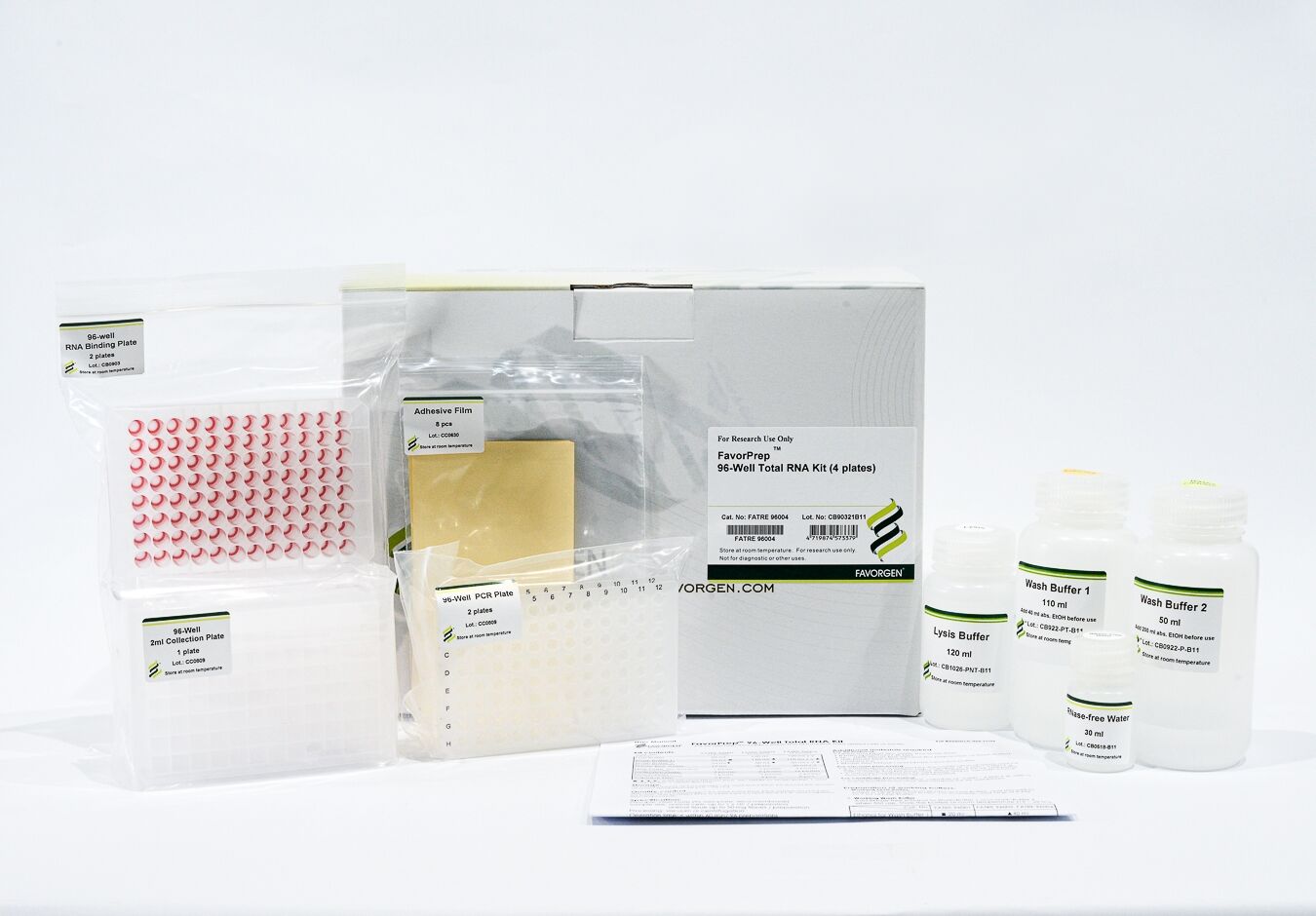 FavorPrep 96-Well Total RNA Kit