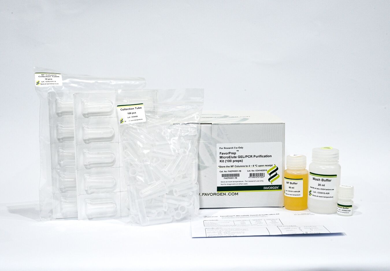 FavorPrep MicroElute GEL/PCR Purification Kit