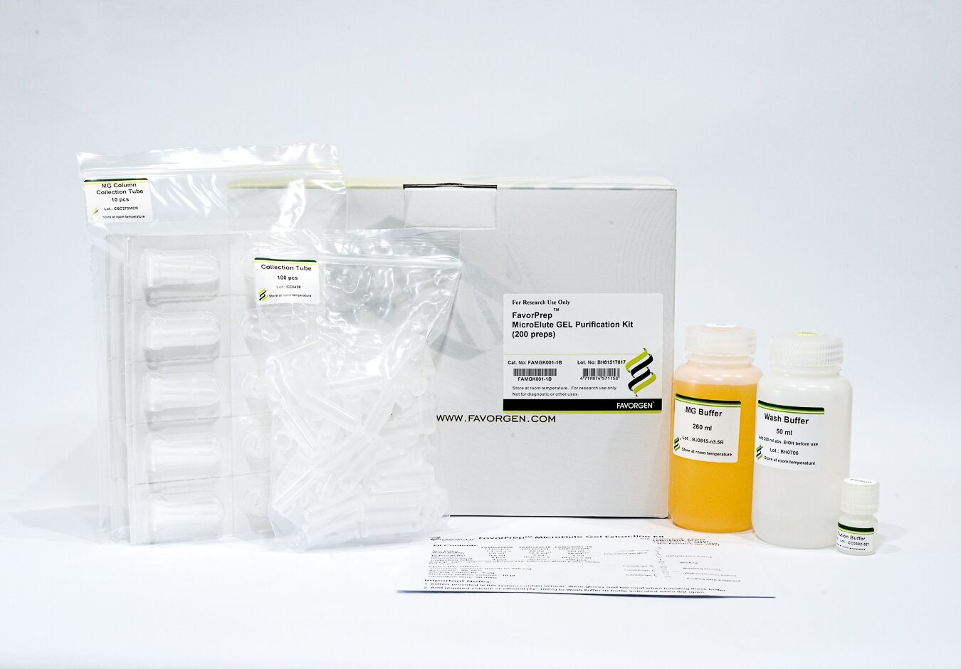FavorPrep MicroElute GEL Extraction Kit